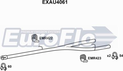 EuroFlo EXAU4061 - Racord evacuare aaoparts.ro