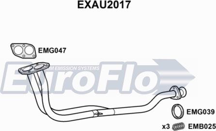 EuroFlo EXAU2017 - Racord evacuare aaoparts.ro