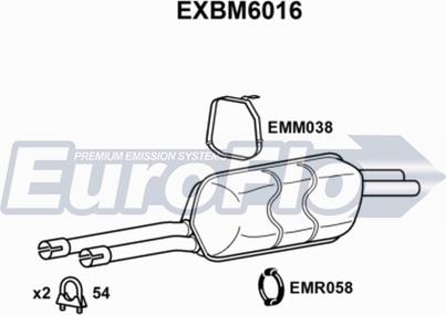 EuroFlo EXBM6016 - Toba esapament finala aaoparts.ro