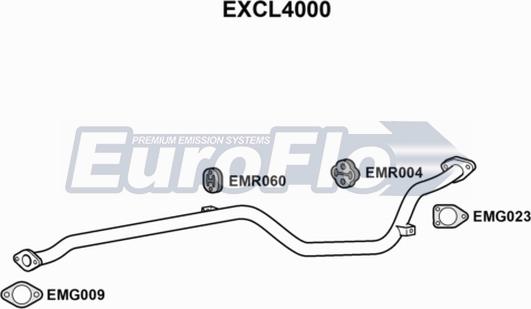 EuroFlo EXCL4000 - Racord evacuare aaoparts.ro