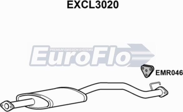 EuroFlo EXCL3020 - Toba esapamet intermediara aaoparts.ro