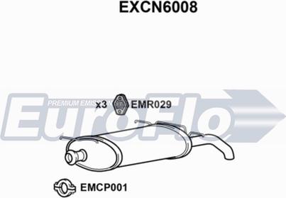 EuroFlo EXCN6008 - Toba esapament finala aaoparts.ro