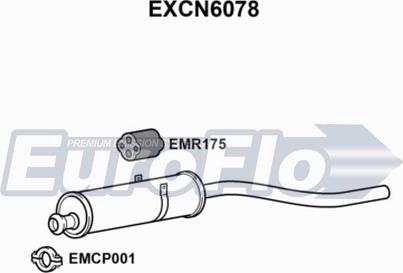 EuroFlo EXCN6078 - Toba esapament finala aaoparts.ro