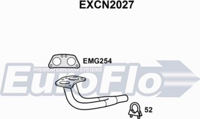EuroFlo EXCN2027 - Racord evacuare aaoparts.ro