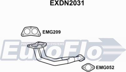 EuroFlo EXDN2031 - Racord evacuare aaoparts.ro
