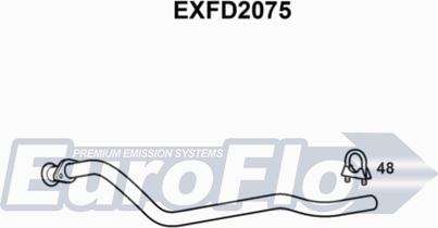 EuroFlo EXFD2075 - Racord evacuare aaoparts.ro