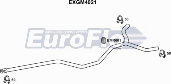 EuroFlo EXGM4021 - Racord evacuare aaoparts.ro