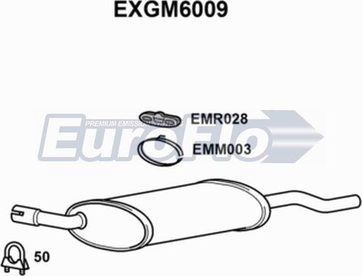 EuroFlo EXGM6009 - Toba esapament finala aaoparts.ro