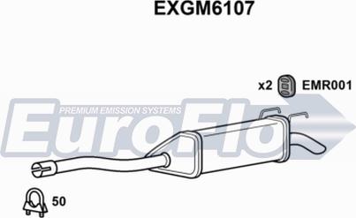 EuroFlo EXGM6107 - Toba esapament finala aaoparts.ro