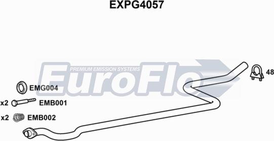 EuroFlo EXPG4057 - Racord evacuare aaoparts.ro