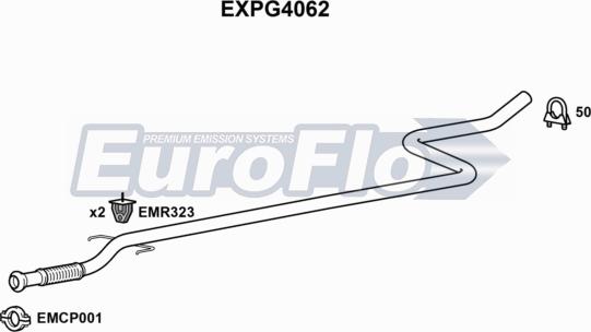 EuroFlo EXPG4062 - Racord evacuare aaoparts.ro