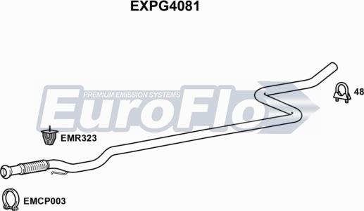 EuroFlo EXPG4081 - Racord evacuare aaoparts.ro