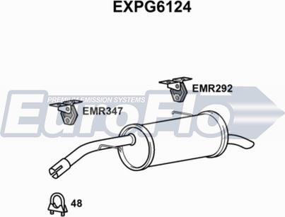 EuroFlo EXPG6124 - Toba esapament finala aaoparts.ro