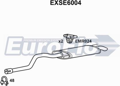 EuroFlo EXSE6004 - Toba esapament finala aaoparts.ro