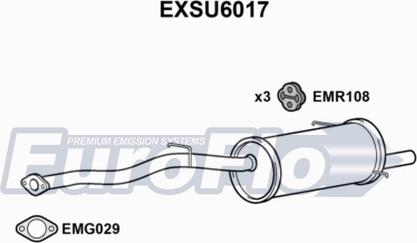 EuroFlo EXSU6017 - Toba esapament finala aaoparts.ro