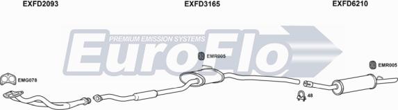 EuroFlo FDSIE16 1004 - Sistem de esapament aaoparts.ro