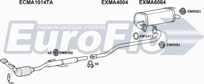 EuroFlo MA620 1001 - Sistem de esapament aaoparts.ro