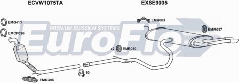 EuroFlo SEALTX20D 6001 - Sistem de esapament aaoparts.ro