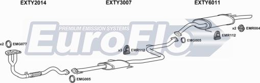 EuroFlo TYCOR16 1008 - Sistem de esapament aaoparts.ro