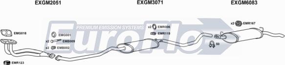 EuroFlo VLCAV18 1001A - Sistem de esapament aaoparts.ro