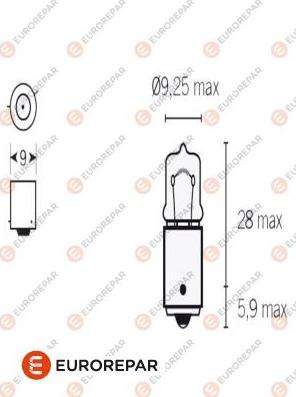 EUROREPAR 1616431880 - Bec, semnalizator aaoparts.ro