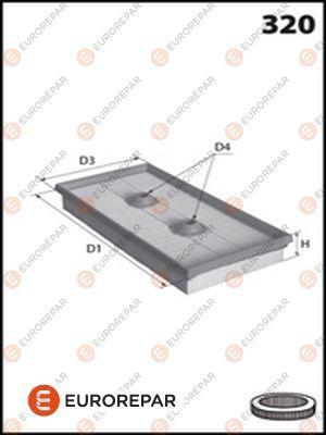 EUROREPAR 1616268680 - Filtru aer aaoparts.ro