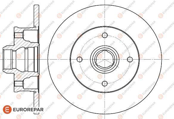 EUROREPAR 1618869180 - Disc frana aaoparts.ro