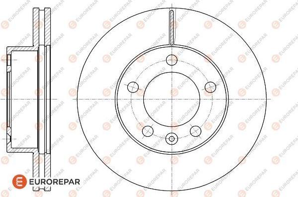 EUROREPAR 1618885880 - Disc frana aaoparts.ro