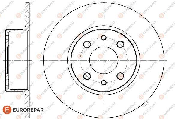 EUROREPAR 1618874480 - Disc frana aaoparts.ro