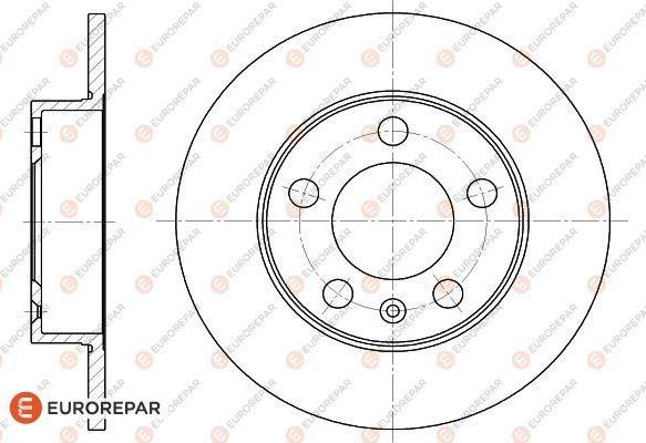 EUROREPAR 1618874180 - Disc frana aaoparts.ro