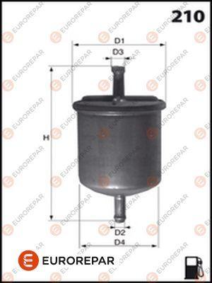 EUROREPAR 1612797980 - Filtru combustibil aaoparts.ro