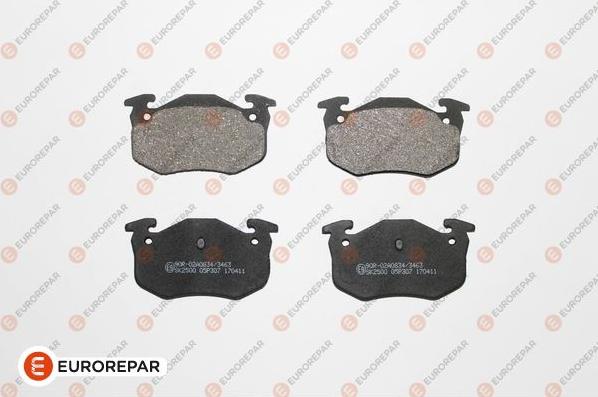 EUROREPAR 1617247980 - Set placute frana,frana disc aaoparts.ro