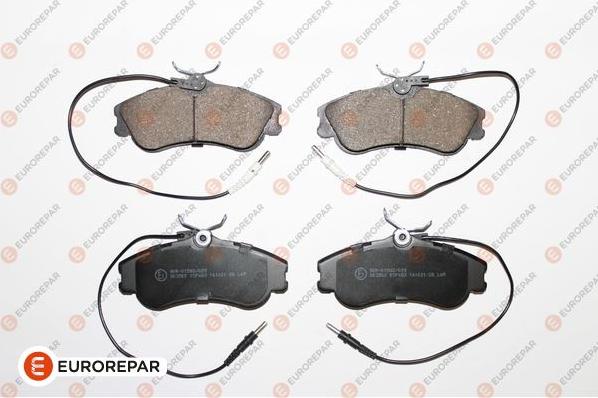 EUROREPAR 1617254480 - Set placute frana,frana disc aaoparts.ro