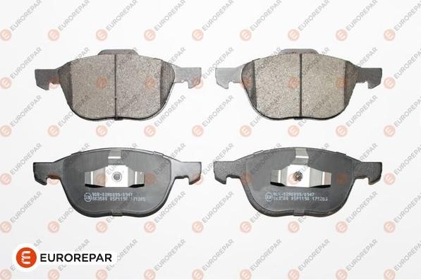 EUROREPAR 1617258480 - Set placute frana,frana disc aaoparts.ro