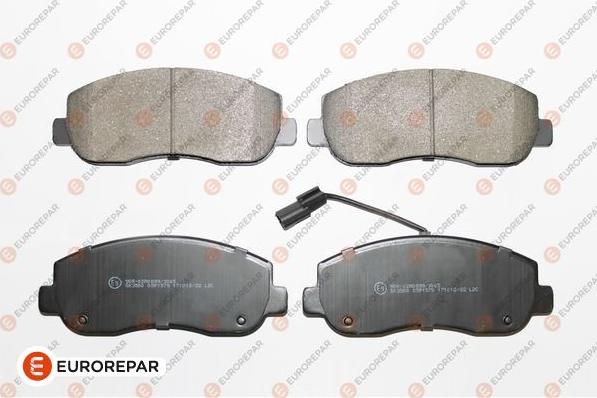 EUROREPAR 1617286480 - Set placute frana,frana disc aaoparts.ro