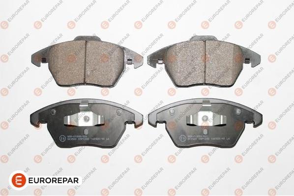 EUROREPAR 1617274580 - Set placute frana,frana disc aaoparts.ro