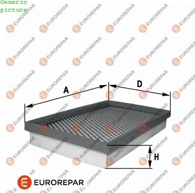EUROREPAR 1680344580 - Filtru aer aaoparts.ro