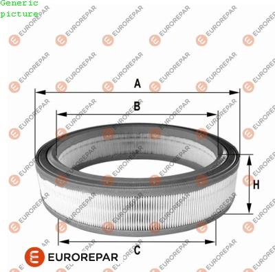 EUROREPAR 1680342780 - Filtru aer aaoparts.ro