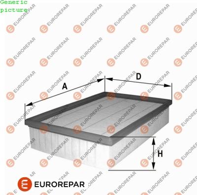 EUROREPAR 1680339080 - Filtru aer aaoparts.ro