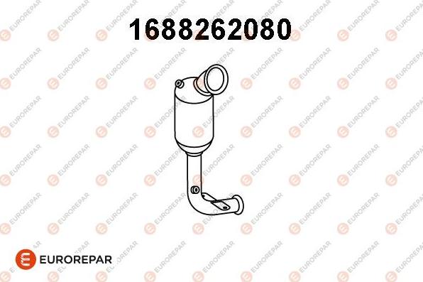 EUROREPAR 1688262080 - Catalizator aaoparts.ro