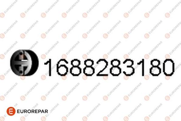 EUROREPAR 1688283180 - Suport, toba esapament aaoparts.ro