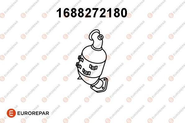 EUROREPAR 1688272180 - Catalizator aaoparts.ro
