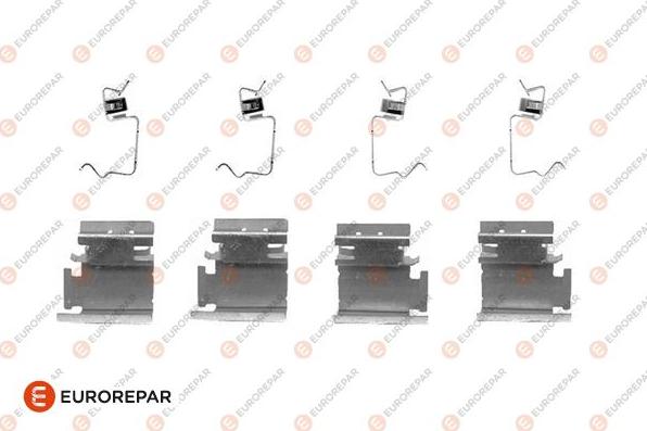 EUROREPAR 1682480280 - Set accesorii, placute frana aaoparts.ro