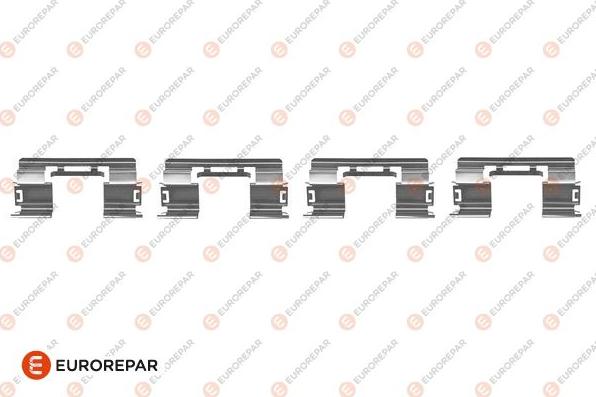 EUROREPAR 1682487080 - Set accesorii, placute frana aaoparts.ro