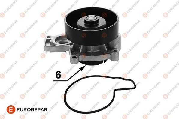 EUROREPAR 1682098580 - Pompa apa aaoparts.ro