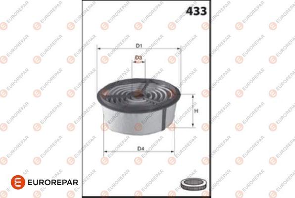 EUROREPAR 1682256880 - Filtru aer aaoparts.ro