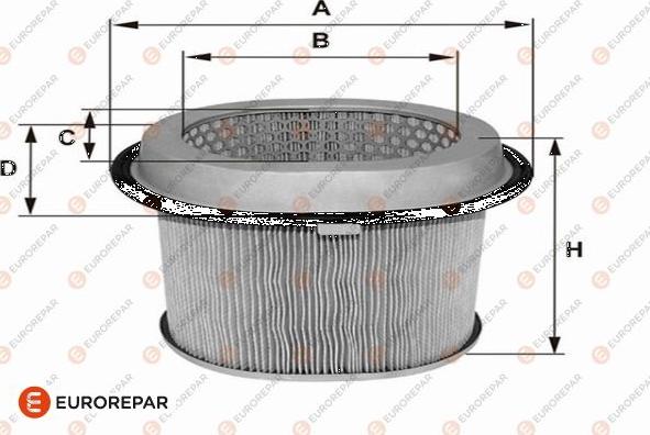 EUROREPAR 1682269780 - Filtru aer aaoparts.ro