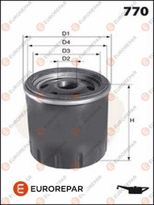 EUROREPAR 1637767680 - Filtru ulei aaoparts.ro