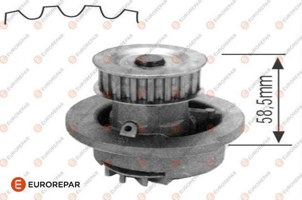 EUROREPAR 1623101380 - Pompa apa aaoparts.ro