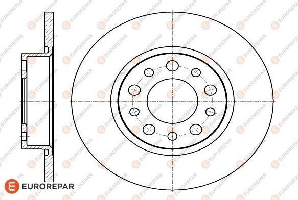 TRW DF4477 - Disc frana aaoparts.ro